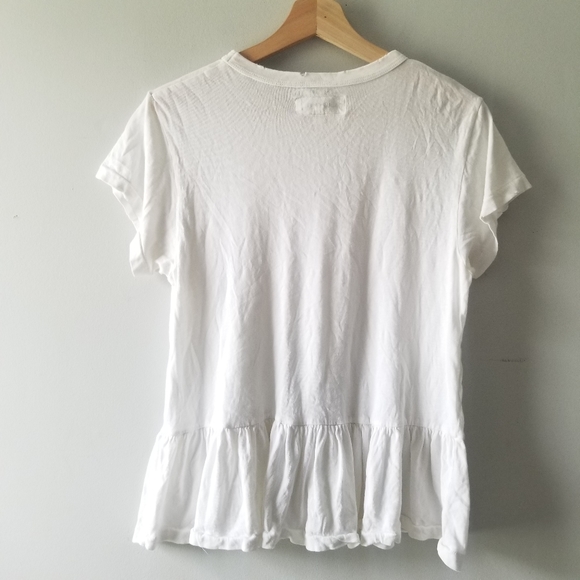 The Great The Ruffle Tee White size 1 - Picture 13 of 14